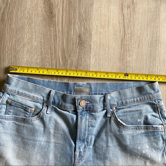 Mother Revolve The Teaser Slit Shorts Size 28 - Picture 9 of 12